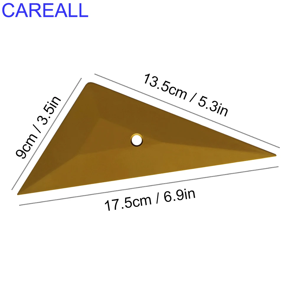 Cadall-rodo triângulo macio para janela do carro, raspador matiz, filme de carbono, ferramenta de instalação borda, 5pcs