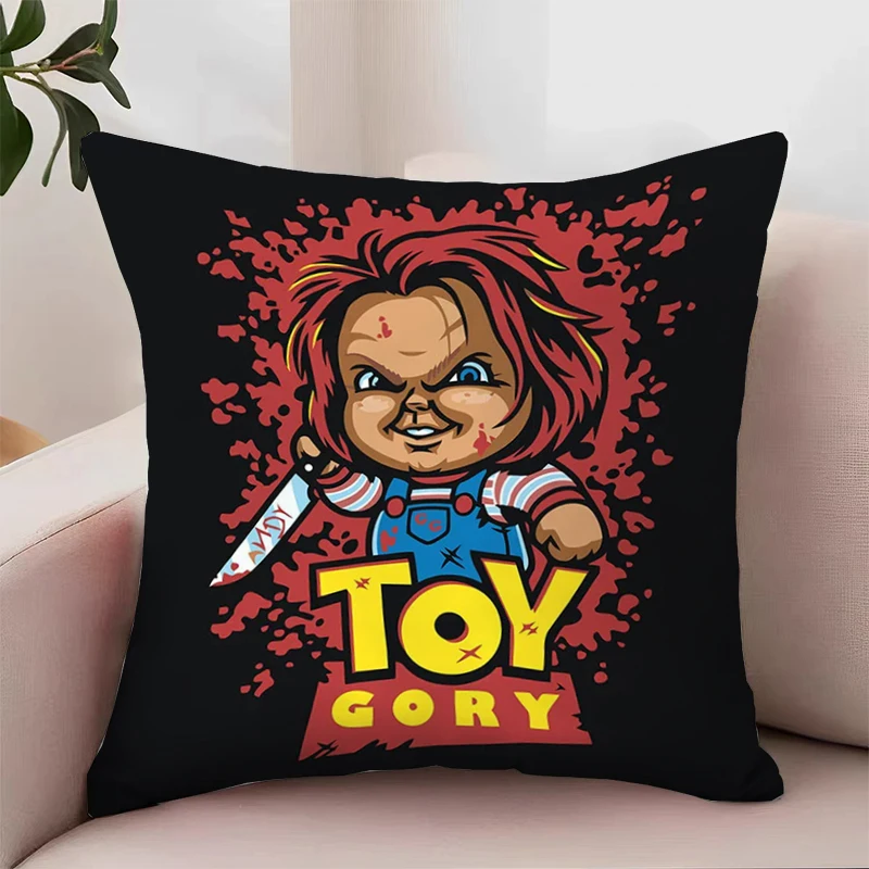 

Cover for Pillow Cases Decorative C-Chucky Doll Pillowcases for Pillows 45x45 Cushions Cover Cushion Covers Pillowcase 40x40