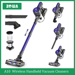 ZCWA A10 12000PA Wireless Handheld Vacuum Cleaner Cordless Handheld Chargeable Auto For Home & Car & Pet Mini Vacuum Cleaner