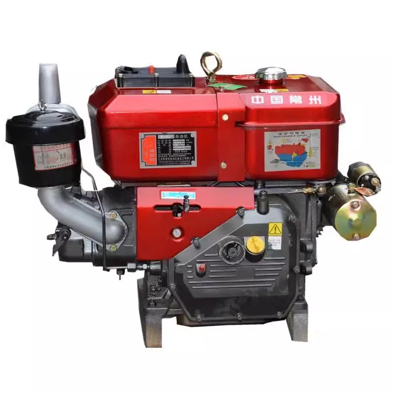 

Diesel Engine Single Cylinder Water-Cooled Electric Starter R190r195 Engine Walking Tractor Head