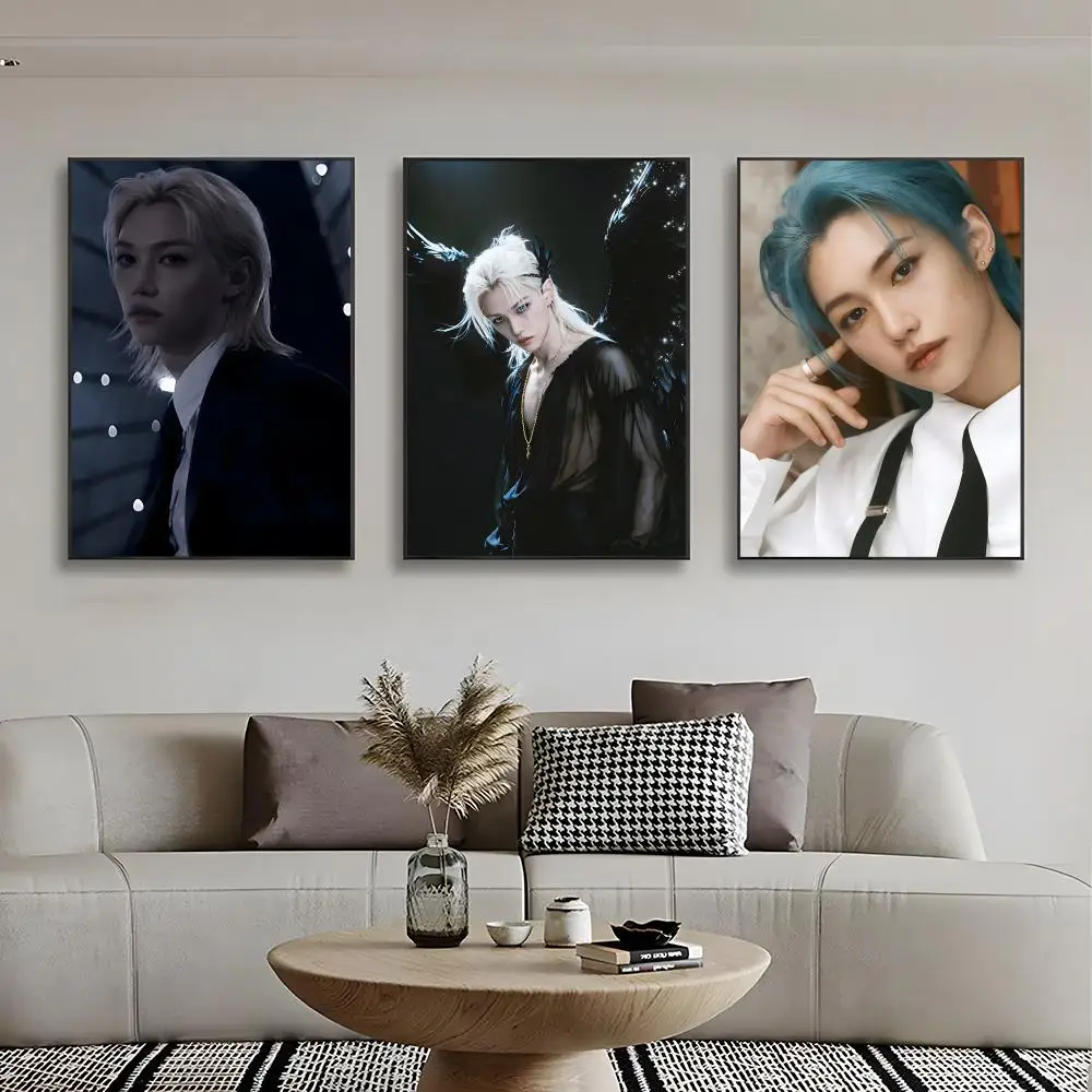 Kpop Idol F-Felix Lee Poster Wall Art Print Decorative Mural Home Decor Gift Unframed - view 3