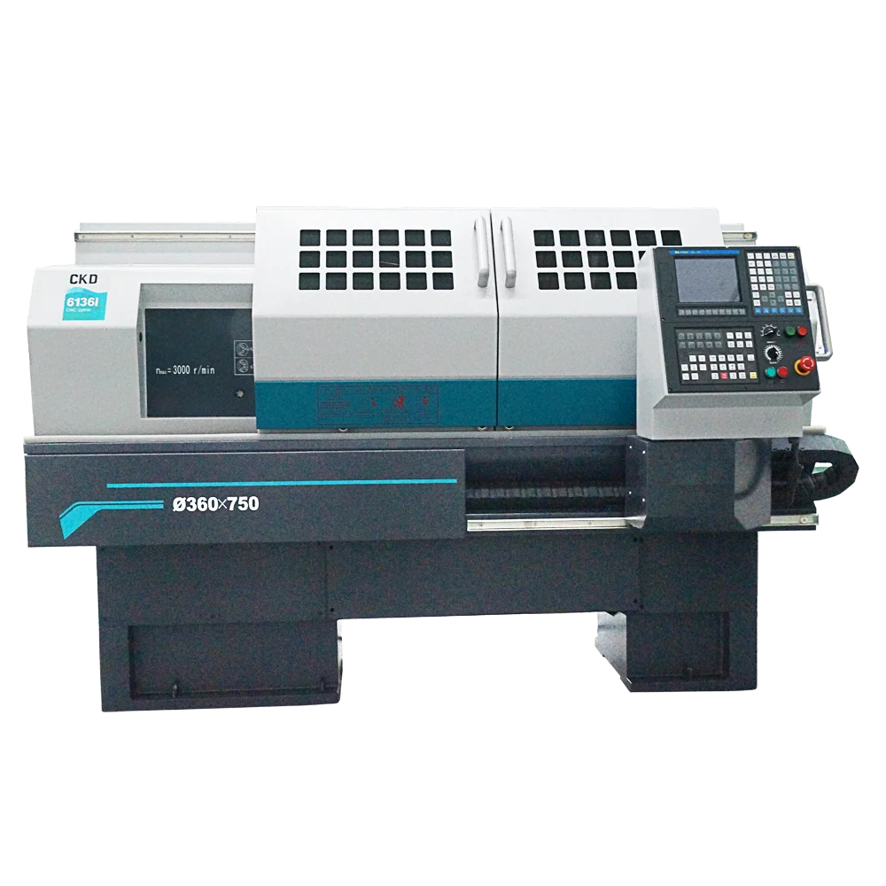 CKA6136 High Automatic CNC Lathe Machine with CE Certification Torno CNC Drehmaschine Tornos-Para-Metal