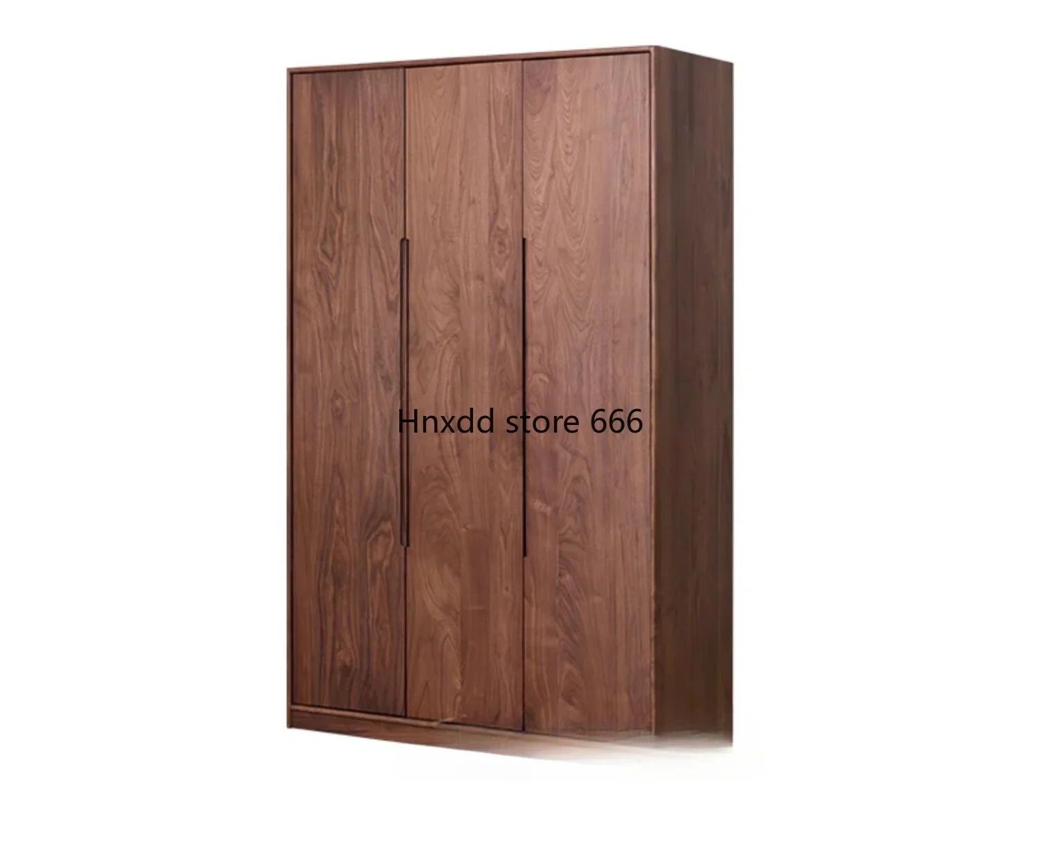 Italian minimalist solid wood wardrobe for home use