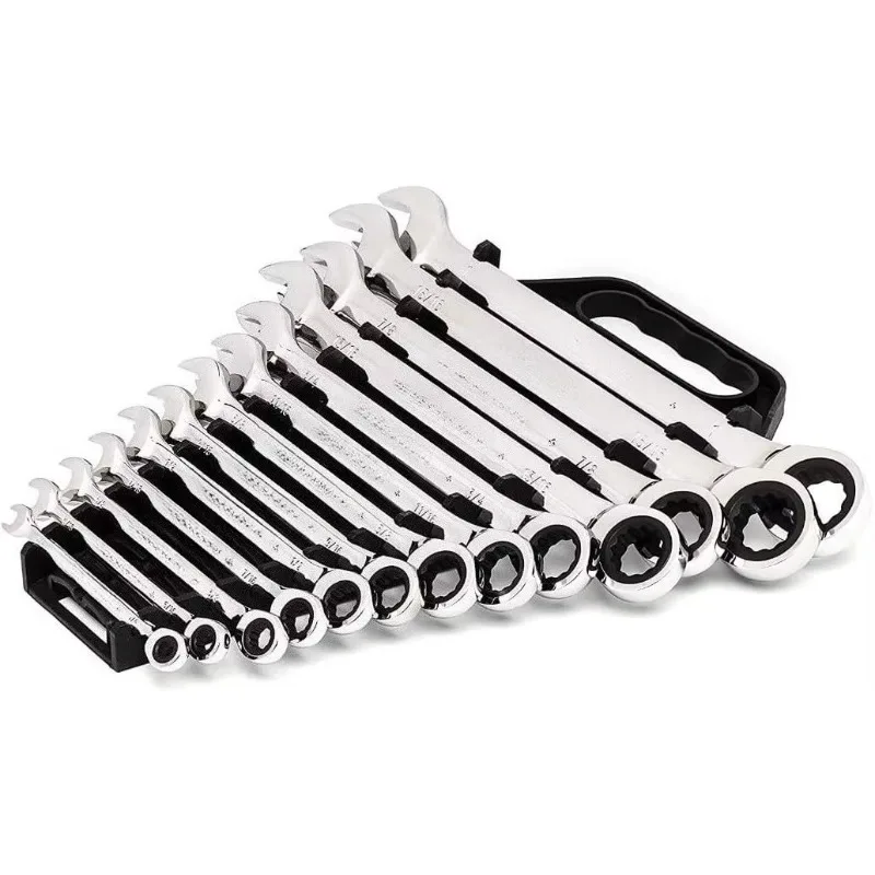 

13 Piece 12 Point Ratcheting Combination Wrench Set SAE | 9312