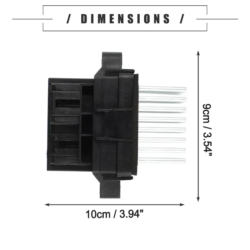 1Pc Blower Fan Motor Heater Resistor For Jeep Grand Cherokee 2011-2013 New 68029736AA 68079480AA - Detail 1