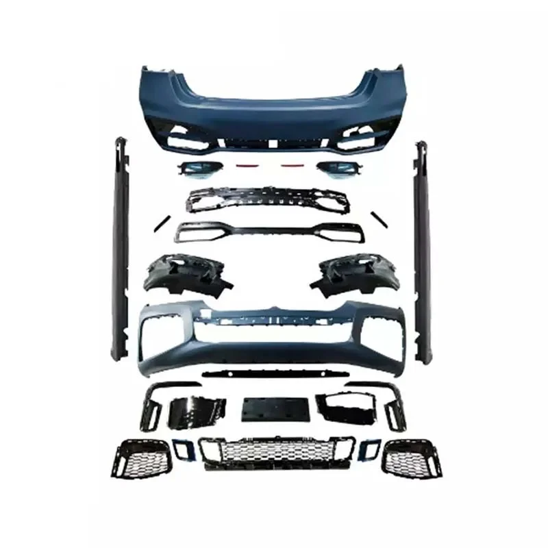 G12 Bodykit PP Car Bumpers Bonnet Set for BMW 7 Series G11 G12 2016-2018 Upgrade to G12 2020y