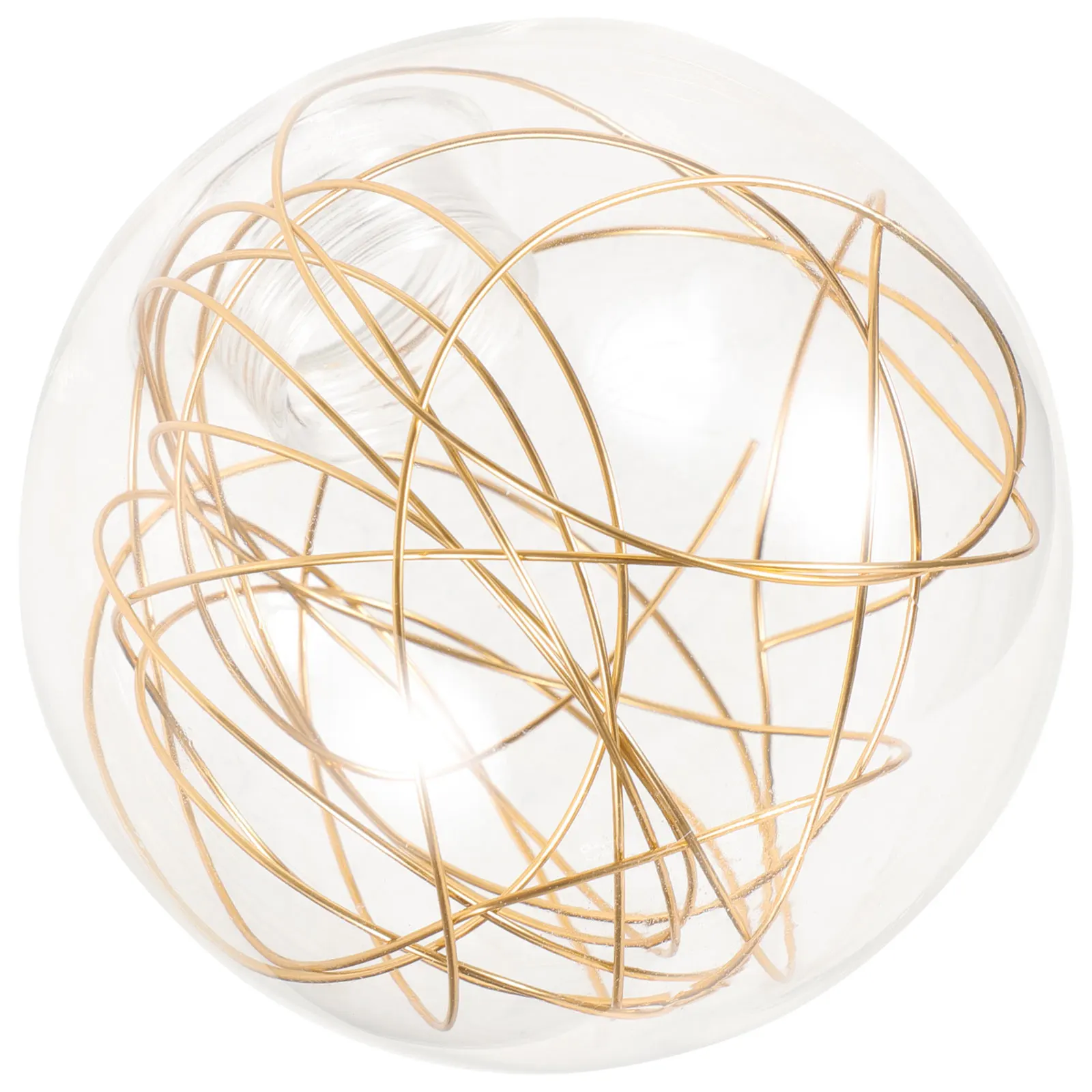 

Aluminum Wire Lamp Cover Flower Shade Clear Glass Replacement Ceiling Light Chandelier Modern Lampshade Vanity Shades