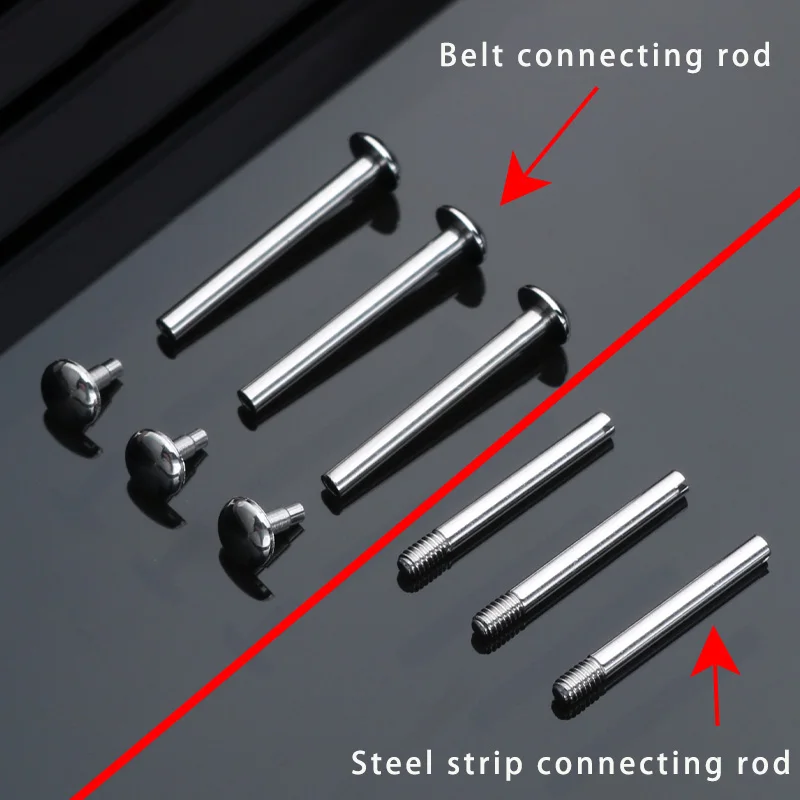 Strap connecting rod for 1853 Tissot screw rod T094210A Flamenco T094 strap stainless steel fixing shaft accessory steel strap