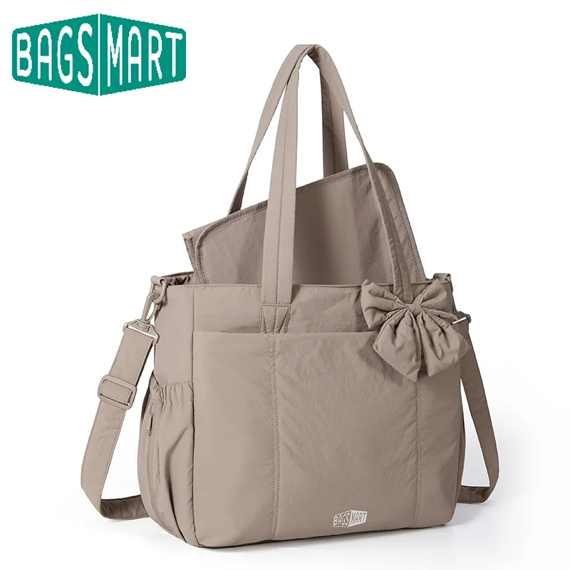BAGSMART Multifunctional Baby Diaper Bag Large Capacity Maternity Tote Bags Stroller Organizer Mommy Handbag with Changing