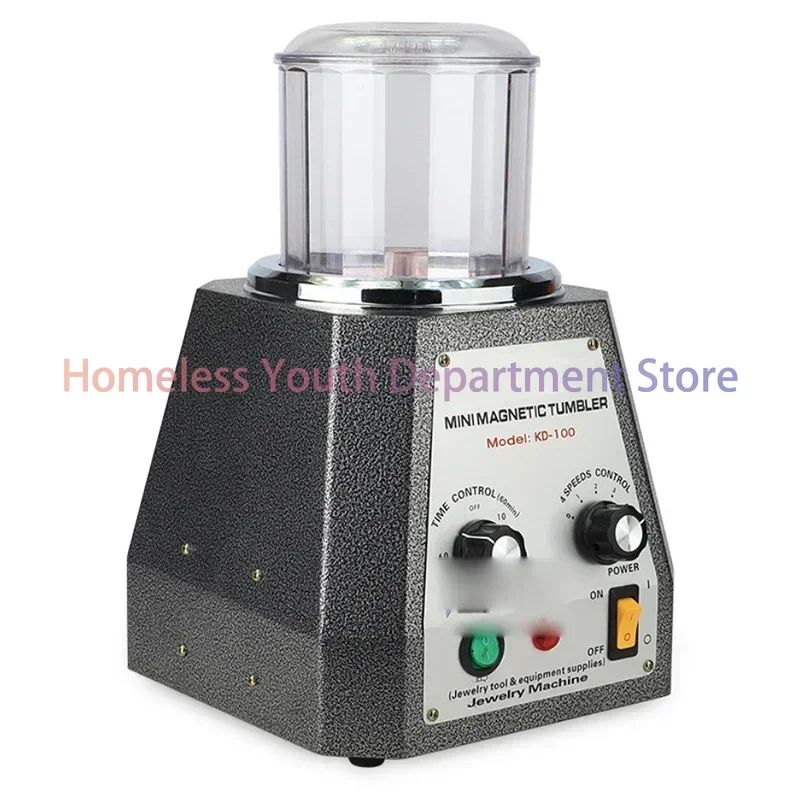 آلة تلميع صغيرة / KD100 آلة تلميع مغناطيسية مغناطيسية قوية آلة طحن تلميع