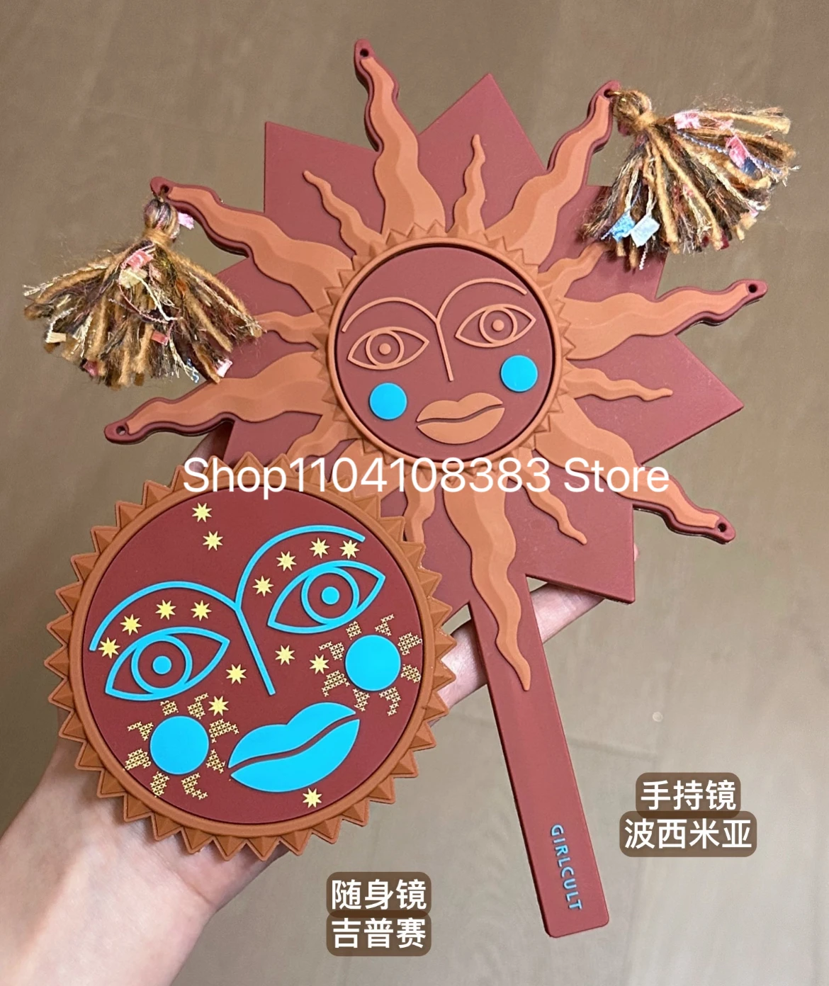 Girlcult Makeup Tool Hand Mirror Limited Handheld Mirrors Travel Make Up Vanity Mirrors