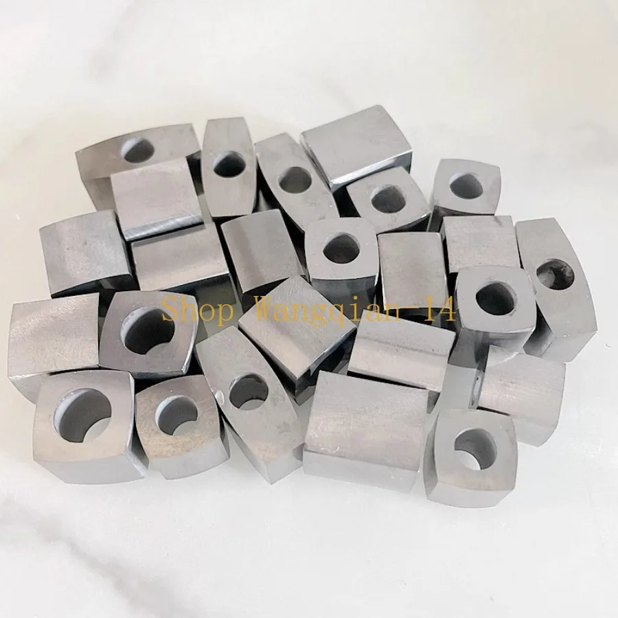 5 قطعة تلميع كتلة موصلة L12/14 تغذية الطاقة ثقب الاتصال 6 مللي متر/8 مللي متر EDM آلة قطع الأسلاك