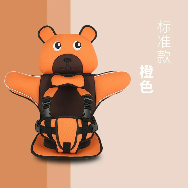 New Simple Child Safety Seat, Infant Seat Belt, Infant Non-Car Portable Car Seat Cushion for Boys and Girls 0-12 years old