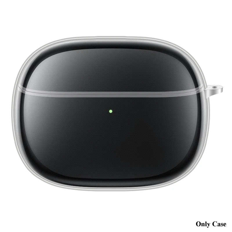 E9LB متوافق مع RedmiBuds 4 غطاء سماعة الأذن اللاسلكي المقاوم للصدمات، غطاء ناعم مضاد للغبار وقابل للغسل