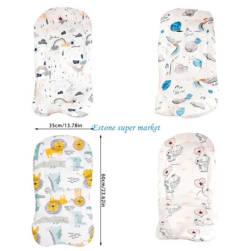 090B Breathable Pram Pad Mattress Toddlers Newborns Strollers Liner Strollers Pad