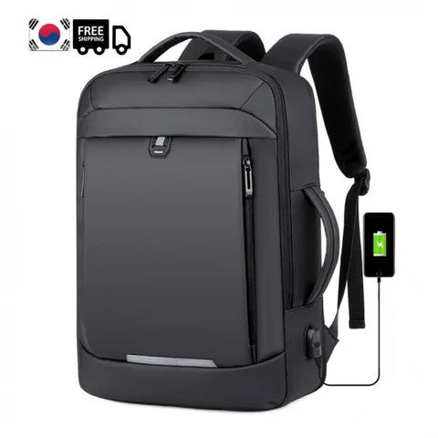 [국내배송] 터틀백 대용량 확장형 17인치 노트북 백팩 가방