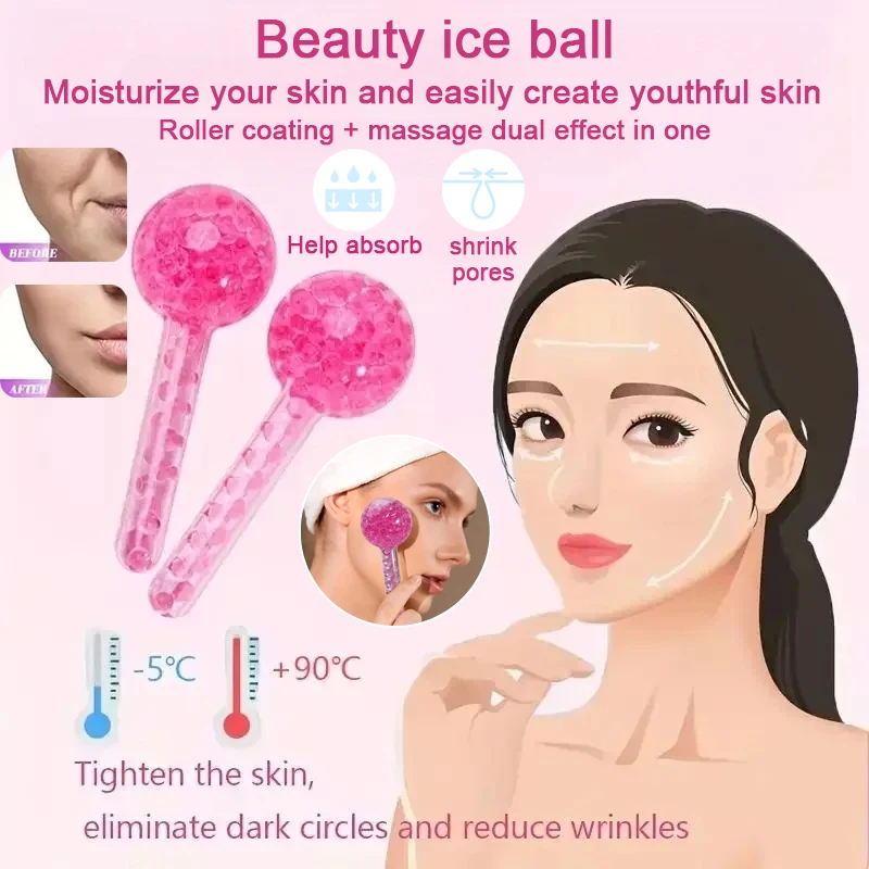 

Hot selling beauty ice hockey ice eye massage can tighten the skin reduce swelling and wrinkles exclusively for beauty salons