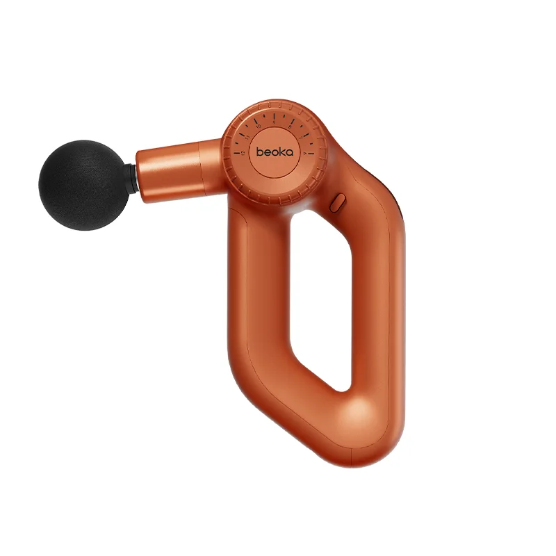 Beoka Mini D2 MAX 6-12mm Variable Amplitude 8-15kg Stall Force Massage Guns 6 Massage Heads Wireless Patent Massage Gun