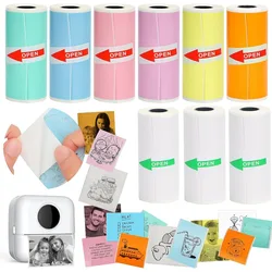 Mini Printer Sticker Paper,Thermal Self-adhesive paper 57 * 30mm for Pocket Inkless Portable Bluetooth Printer Photo,Note,DIY