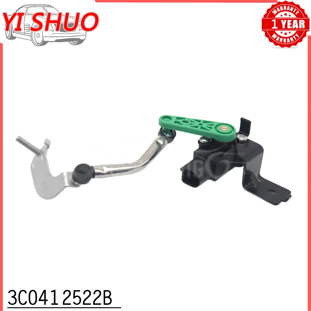 NEW Car Front Left Right Car Headlight Level Sensor 3C0412521B 3C0412522B For VW Golf Tiguan Passat CC EOS Rabbit GTI