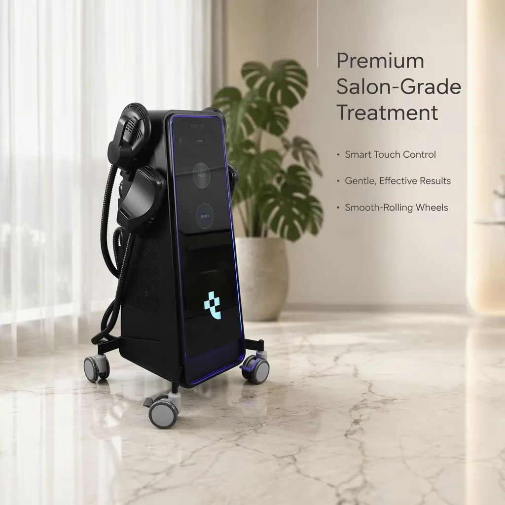 TAIXL Powerful 6500W EMS RF Body Slimming Machine 4 Working Handles Muscle Builder Fat Loss Device for Salon