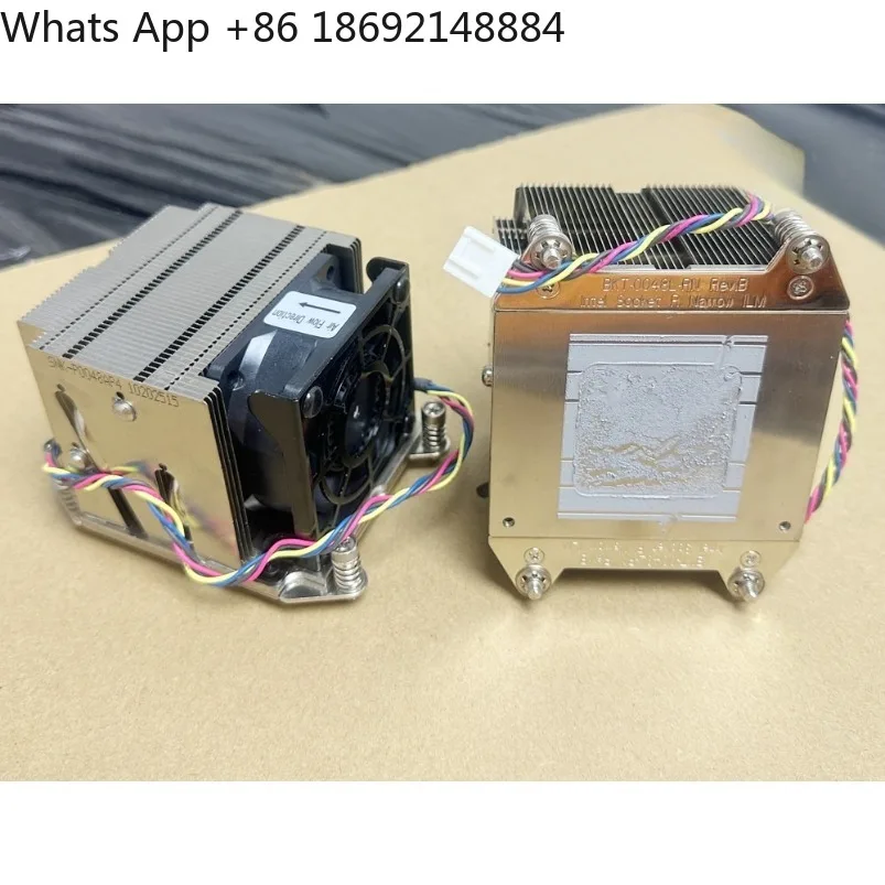 オリジナル分解品-snk-p0048ap4-冷却ファン-lga2011-x79x99-サイドブロー-2u-空冷アクティブラジエーター