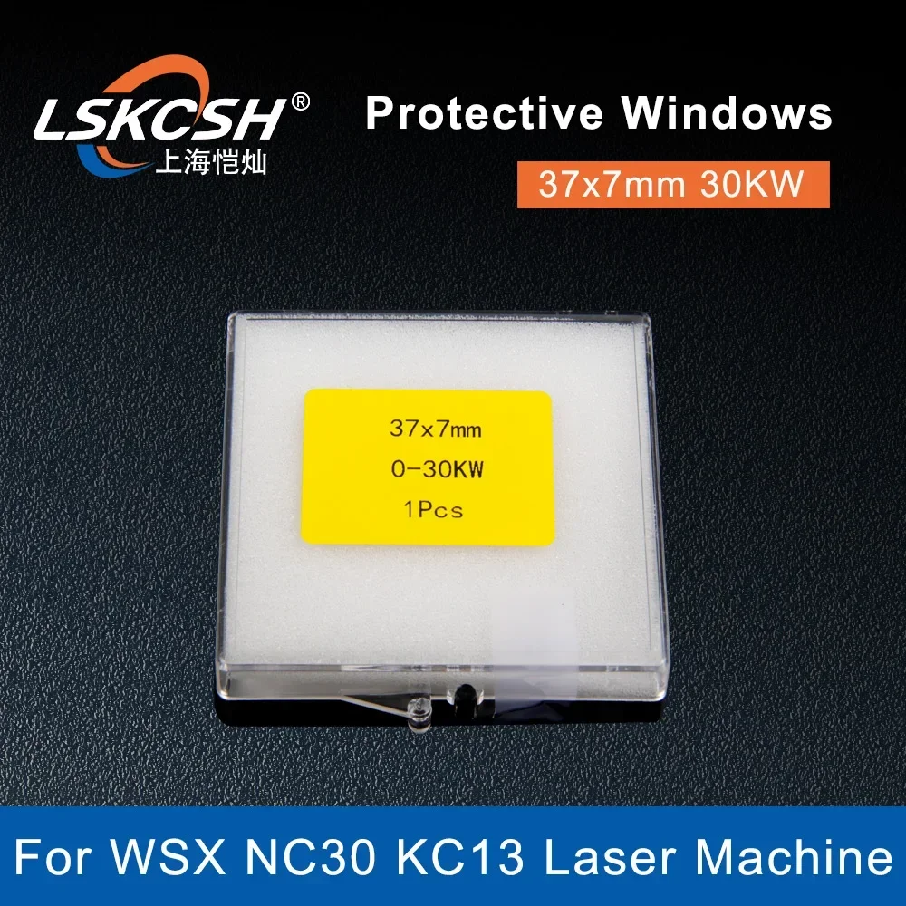  10pcs/Lot High Quality Fiber Laser For Pt/Bodor Protective Windows Lens P0595-61551 P0595-58601 0-30KW 37*7mm