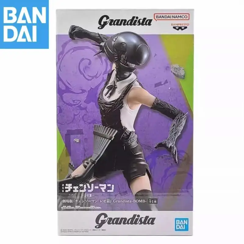 

Подлинная Bandai Banpresto Chainsaw Man Grandista Reze ПВХ в наличии, оригинальная аниме-фигурка, модель, коллекционная фигурка, игрушки, подарочная кукла