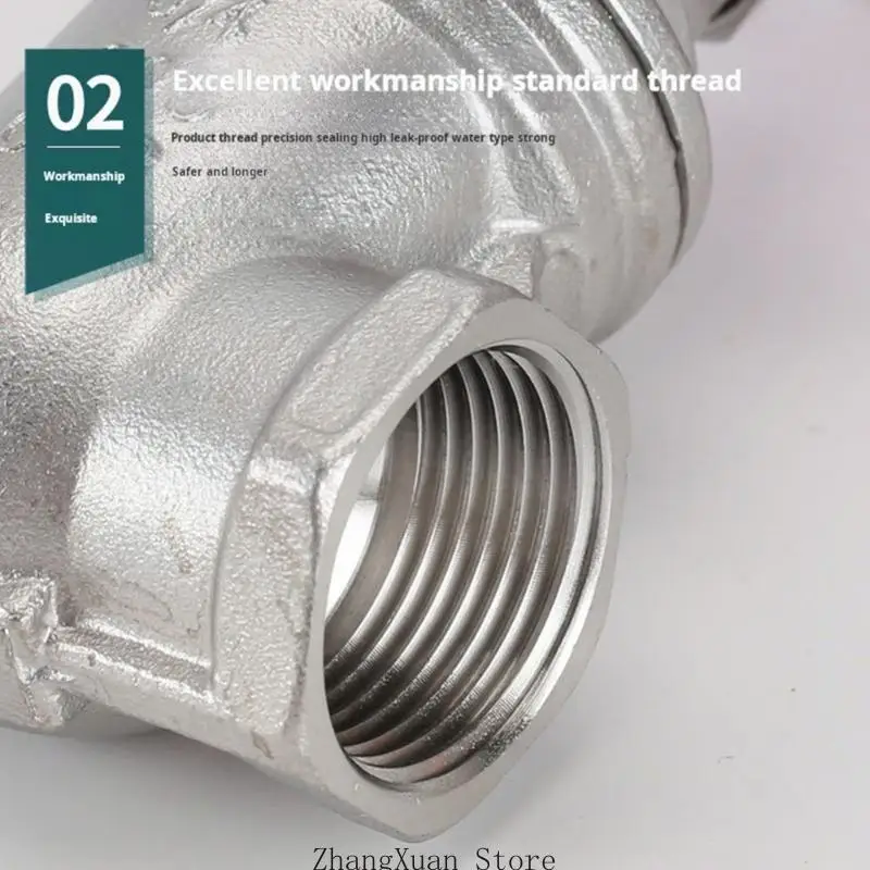 Industrial Grade Stainless Steel Gate Valves 1/2Inch 3/4Inch 1Inch Water Valves for Controlling Water Flows In Pipes 3XUF