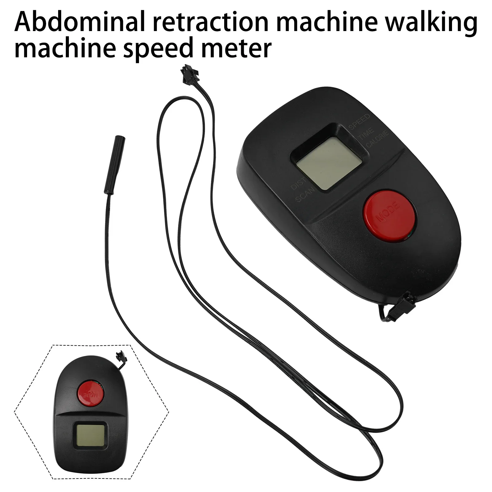 Precision Monitoring Device Essential Digital Display for Measuring Performance on For Exercise Bikes & Walking Machines