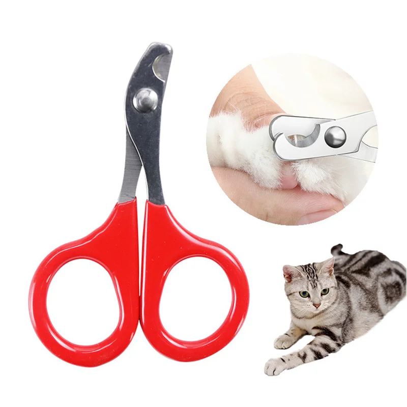 Cat Nail Scissors Pet Dog Nail Clippers Toe Claw Trimmer Professional Pet Grooming Products For Small Puppy Dogs Cat