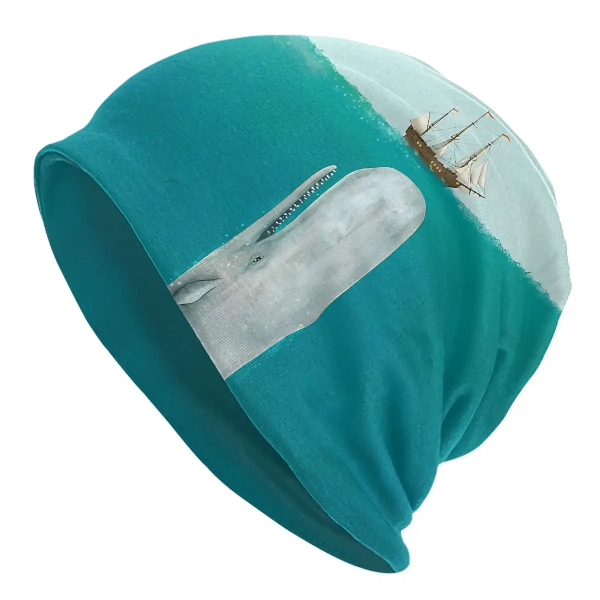 The Whale - Full Length Washed Thin Bonnet Outdoor Casual Beanies Protection Men Women Hats