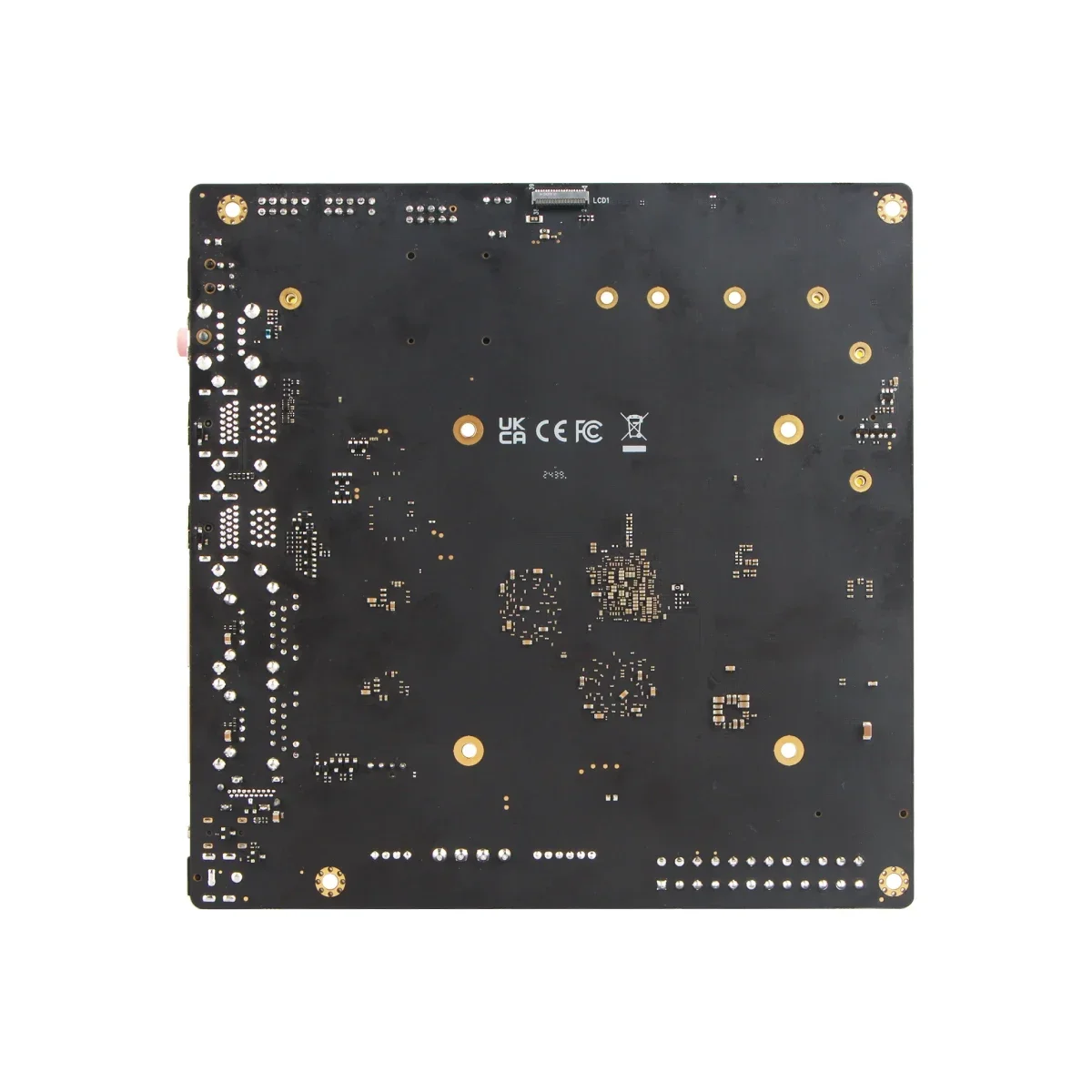 ROCK Pi 5 ITX+ RK3588 Radxa 8-core CPU เมนบอร์ด Mini-ITX, LPDDR5 RAM, 8K HDMI และ Dual M.2 M Key Connector