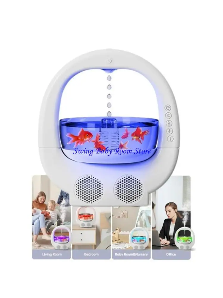 

K1AD Home Увлажнитель с водным туманом функционирует увлажнители спальни многофункционально