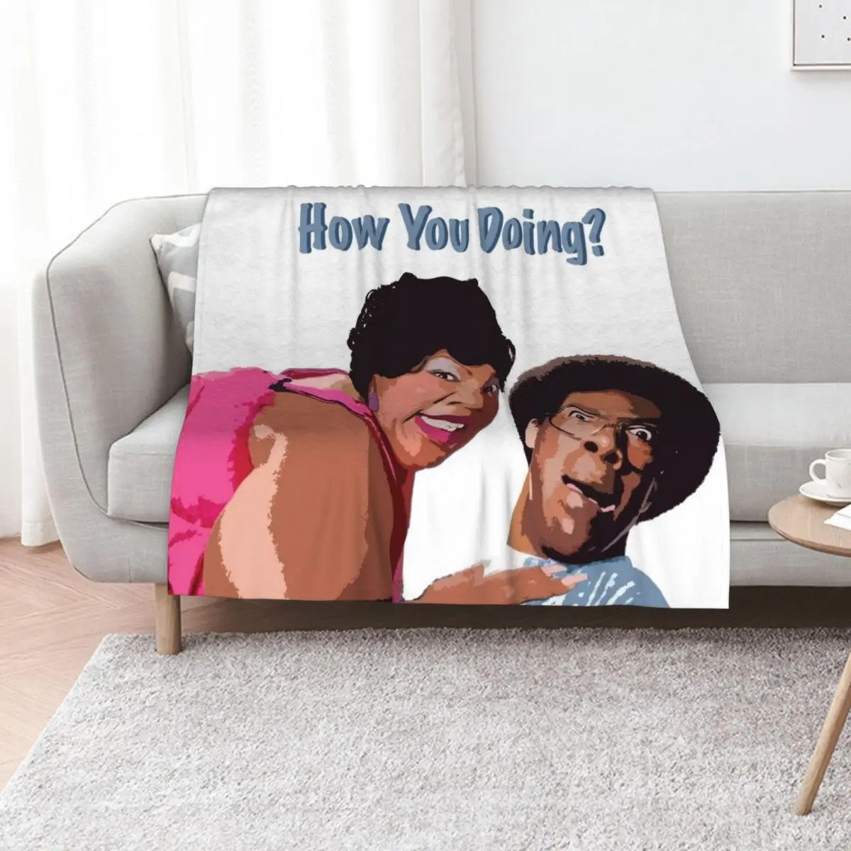 Norbit - HOW YOU DOING Throw Blanket Warm Decorative Sofas Thin Blankets Sofas Of Decoration manga bed plaid Blankets