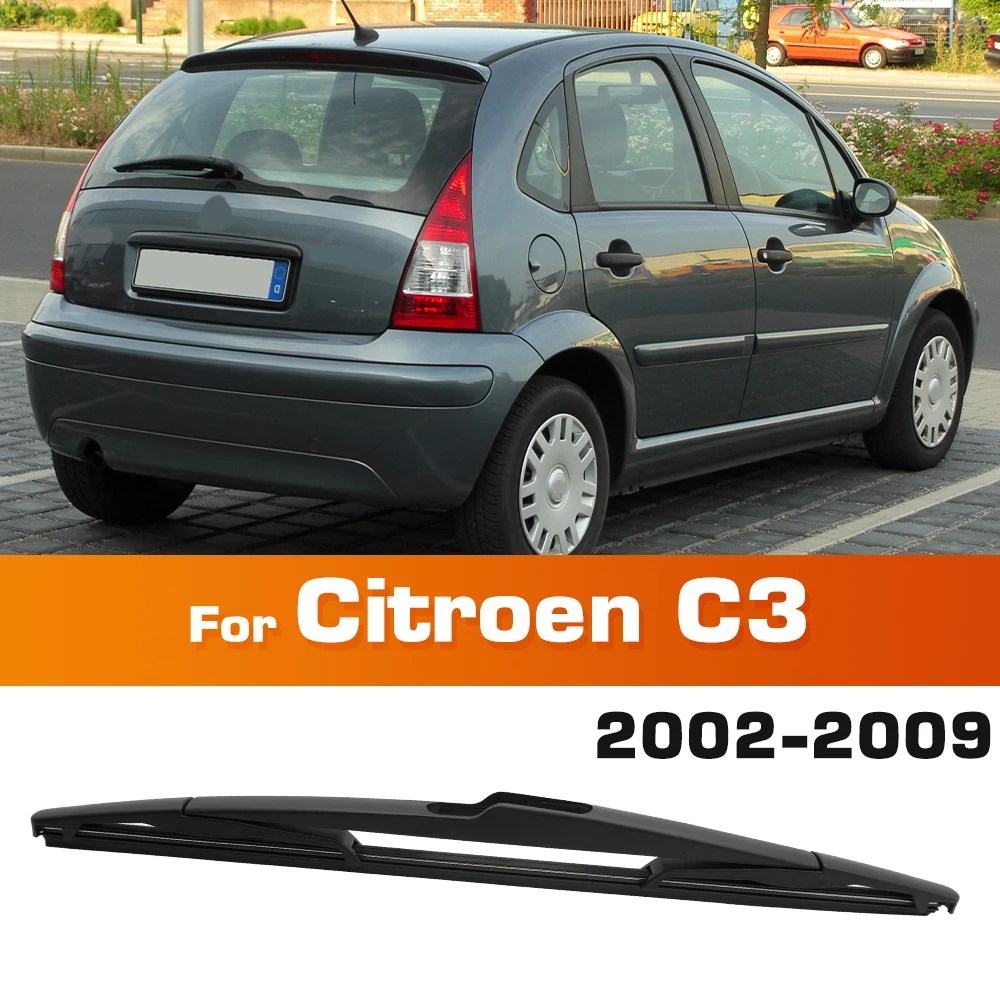 Scheibenwischer 14" Heckscheibenwischerblatt für Citroen C3 2002 - 2009 Windschutzscheibe Windschutzscheibe Heckscheibe