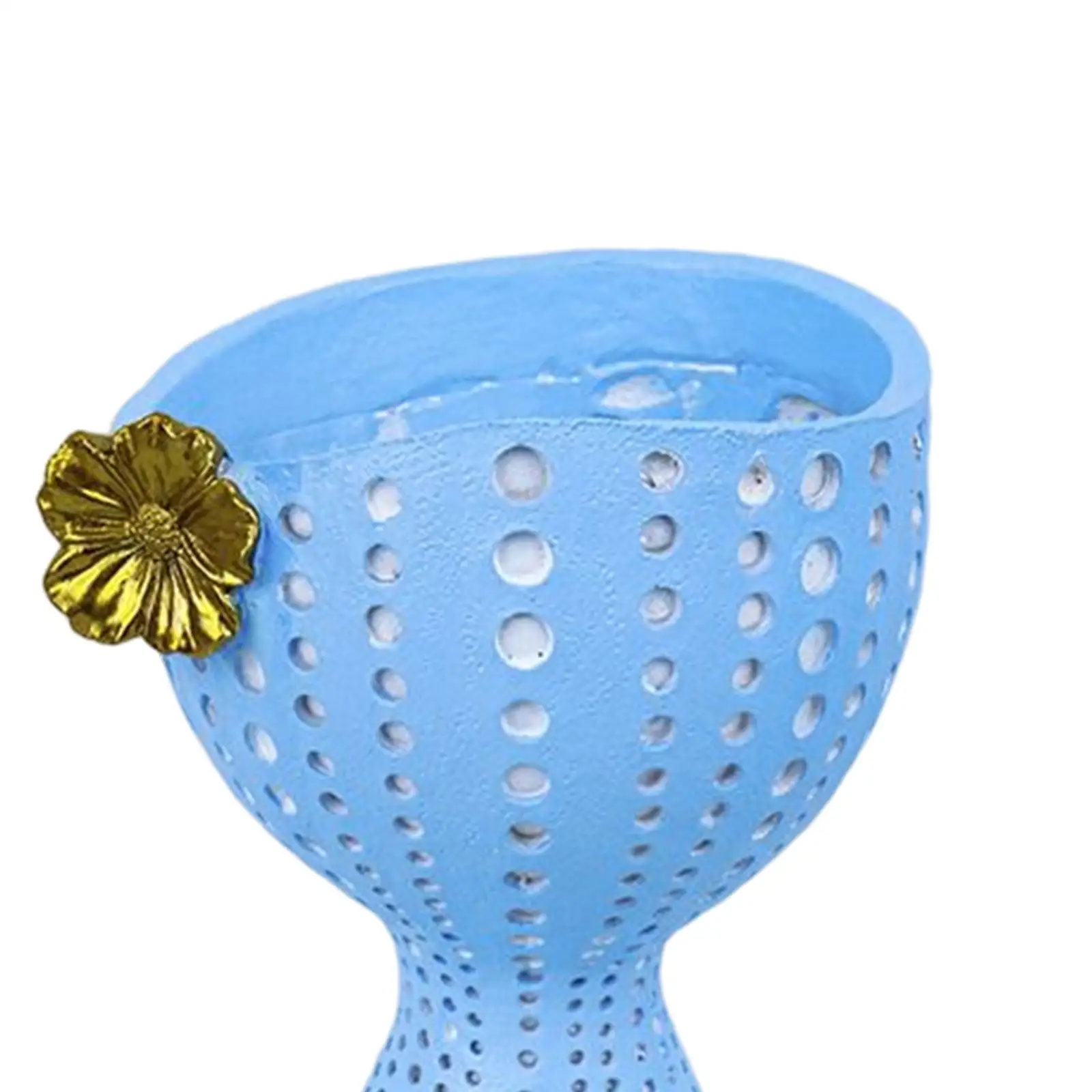 Modern Tabletop Vase Planter Flower Arrangement Bonsai W/Drainage Hole Pen