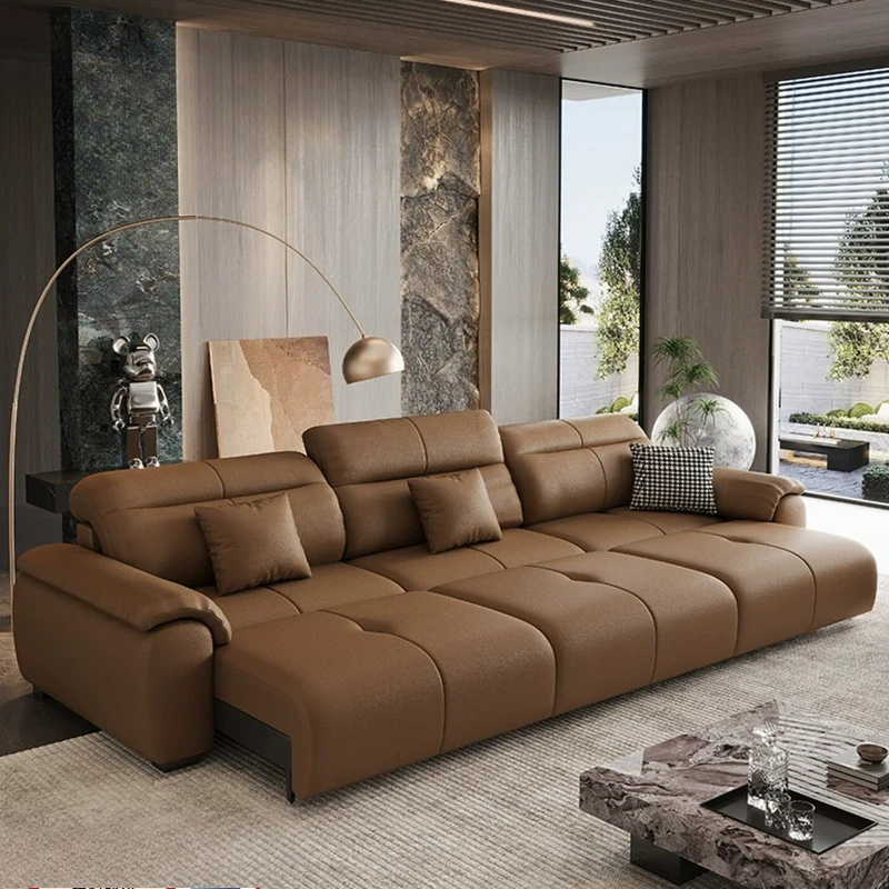 Decoration Recliner Couch Lazy Leather Apartments Cuddle Couch Partitions Luxury Muebles Para Hogar Furnitures Living Room