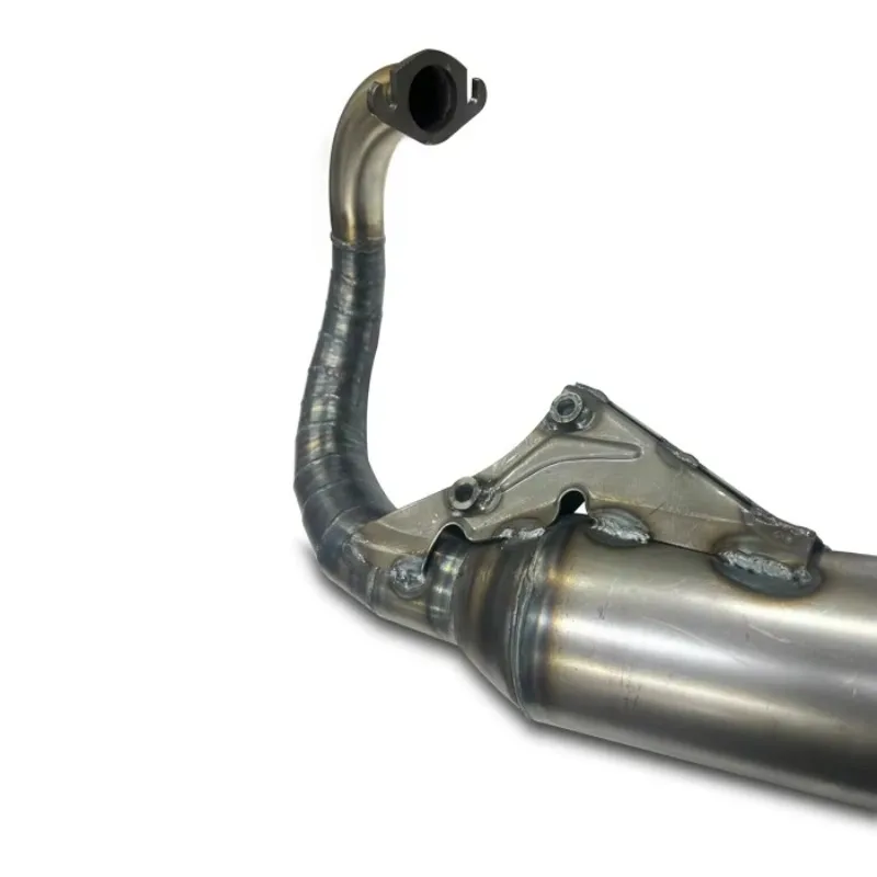 

2025 New Style Direct From OEM Factory High Quality Custom Steel Muffler Performance Exhaust Pipe Hand Welding For New Dio Motor