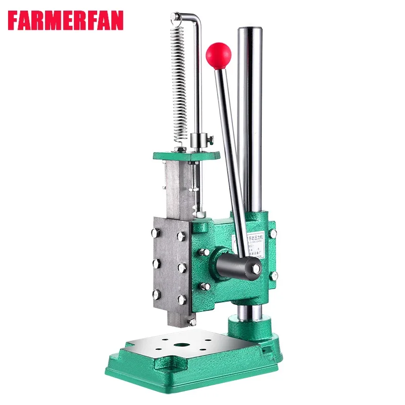 Портативная круглая головка 160 кг прессы для металла и дерева ручной штамповочный станок Дырокол