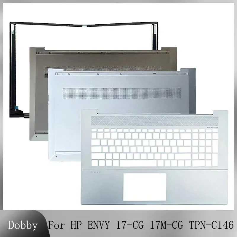 

New for HP ENVY 17-CG 17M-CG TPN-C146 Laptop Screen Bezel Frame Palmrest Top Cover Bottom Case L87946-001 L87948-001 L84949-001