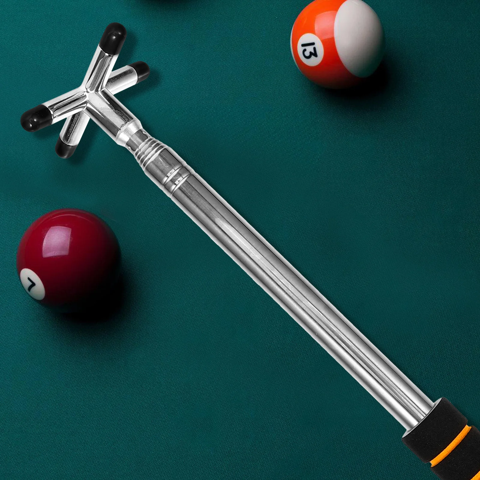 

Billiard Stick Bridge Cue Support Rest Holder for Pool Table Metal Pole Stand Snooker Accessory High Quality Playing Tool