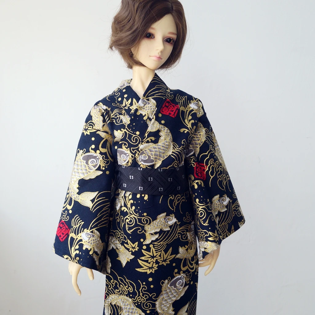 多くの日本スタイルの着物ドレスコスチュームドラマ用男の子1/4 17インチ44センチ1/3身長BJD MSD DK DZ AOD DDドール送料無料