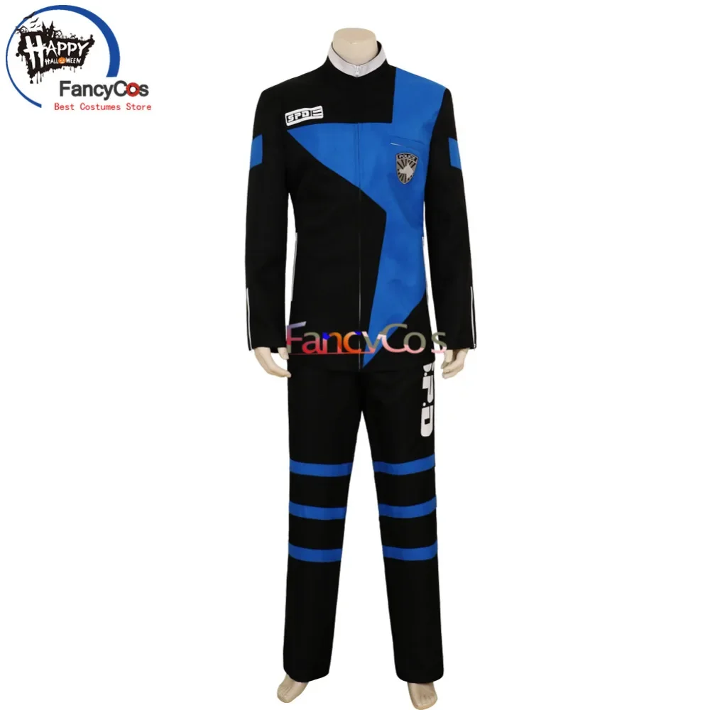 

Halloween Tokusou Sentai Dekaranger Hoji Tomas Deka Blue Cosplay Costume Adult Deluxe High Quality Custom Made Anime Movie