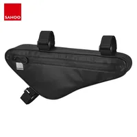 Bicycle Frame Triangle Bag MTB Road Cross Bike Upper Tube Beam Corner Pannier Compact Design Pouch Pack 1L Capacity