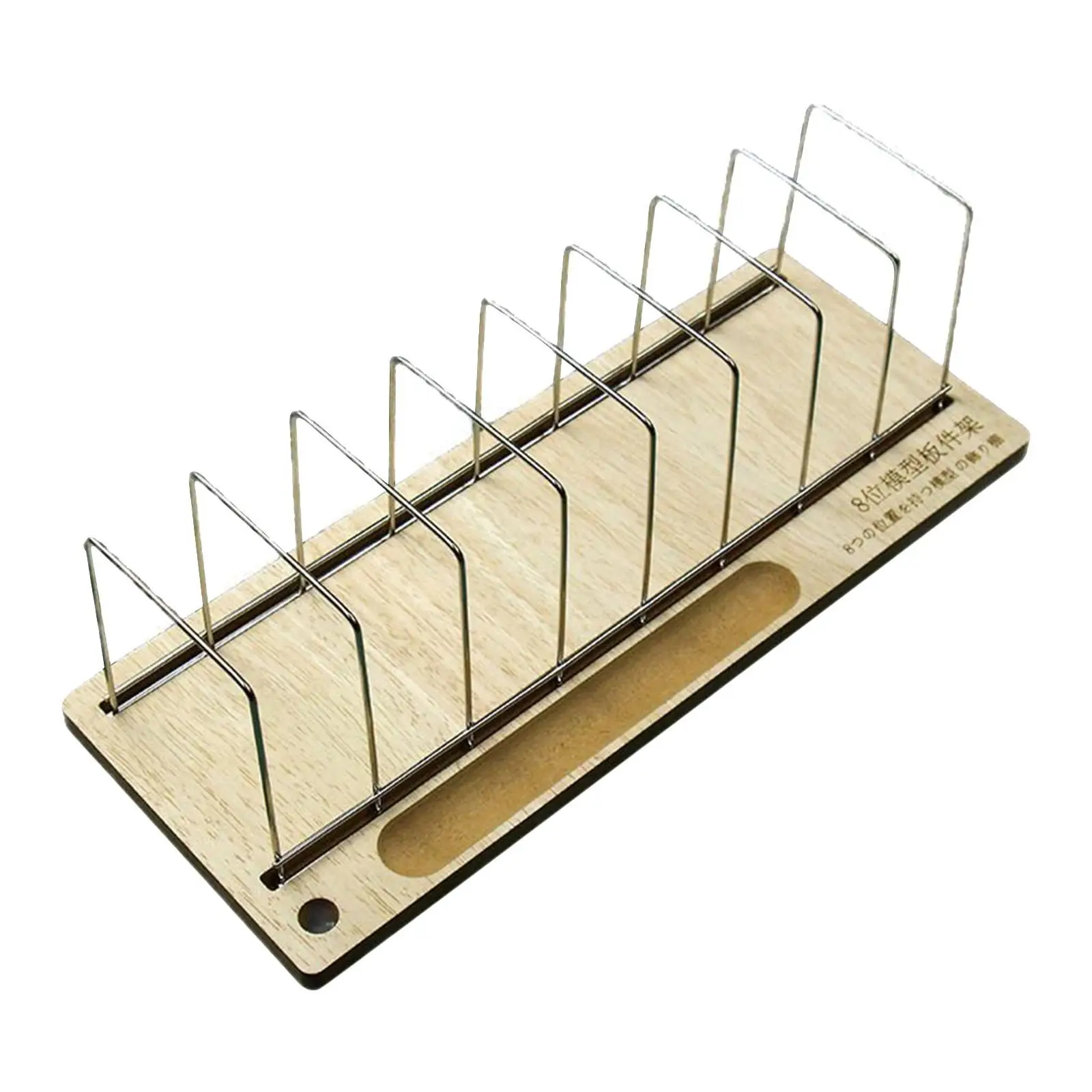

Wooden Model Shelf Model Assembly Auxiliary Tool Space Saving DIY Manual Storage Tool for DIY Model Making Home Use