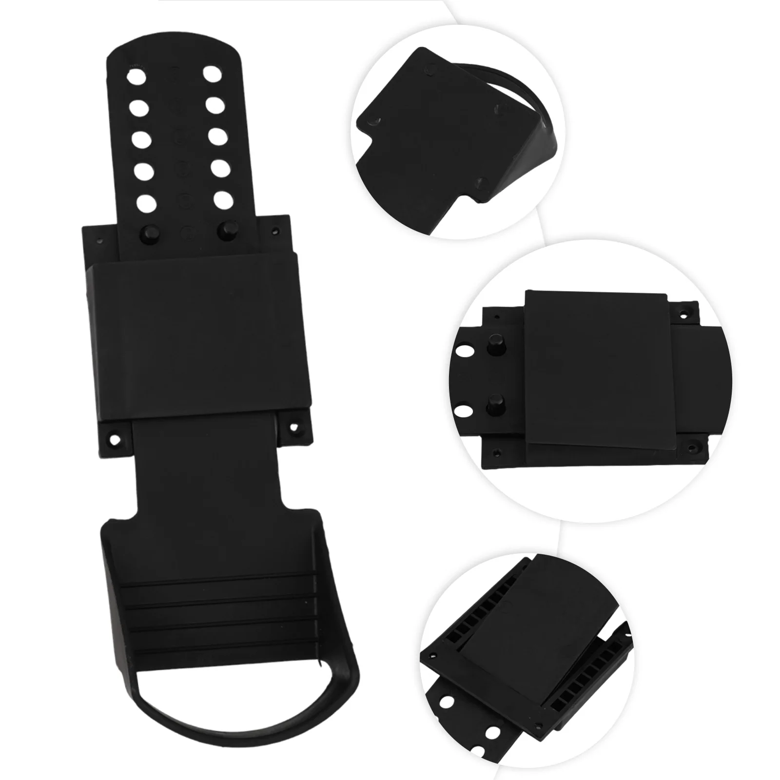 Rowing Machine Pedals, 1Pair Fitness Equipment Pedal, Easy to Install and Adjust, Ideal for Intense Gym for sessions