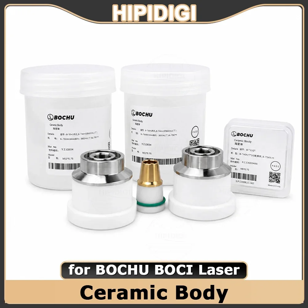 BOCHU BOCI BLT Cutting Head Nozzle Holder M8 M11 Ceramic Body D41 BLT Ceramic BOCI M8 Ceramic Body for BLT3 4 5 6 Series Cutting