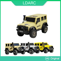 LDARC X43 1:43 Scale 4WD Mini RC Crawler, RTR/BNF Turbo Off-Road Car for Indoor Climbing & Racing, for Kids and Adults