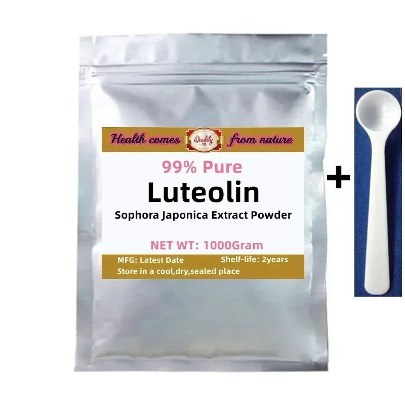 50g-1000g 99% Pure Luteolin, Sophora Japonica Extract, Free Shipping